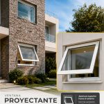 Ventana de PVC con Termopanel Proyectante